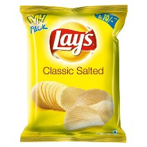 LAYS CHIPS SALTED PACK OF 14 U